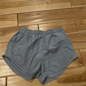 Nike Women's Light Gray Athletic Shorts